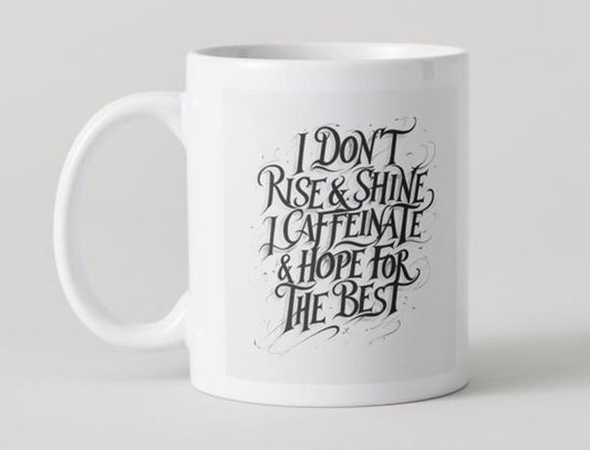 Funny mug for yourself, or for gifting to add friend or colleague.