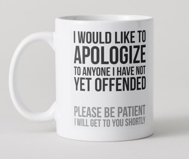 Funny mug for yourself, or for gifting to add friend or colleague.