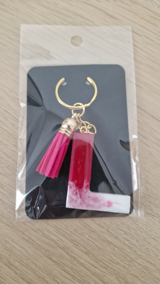 Personalised Initial Keychain
