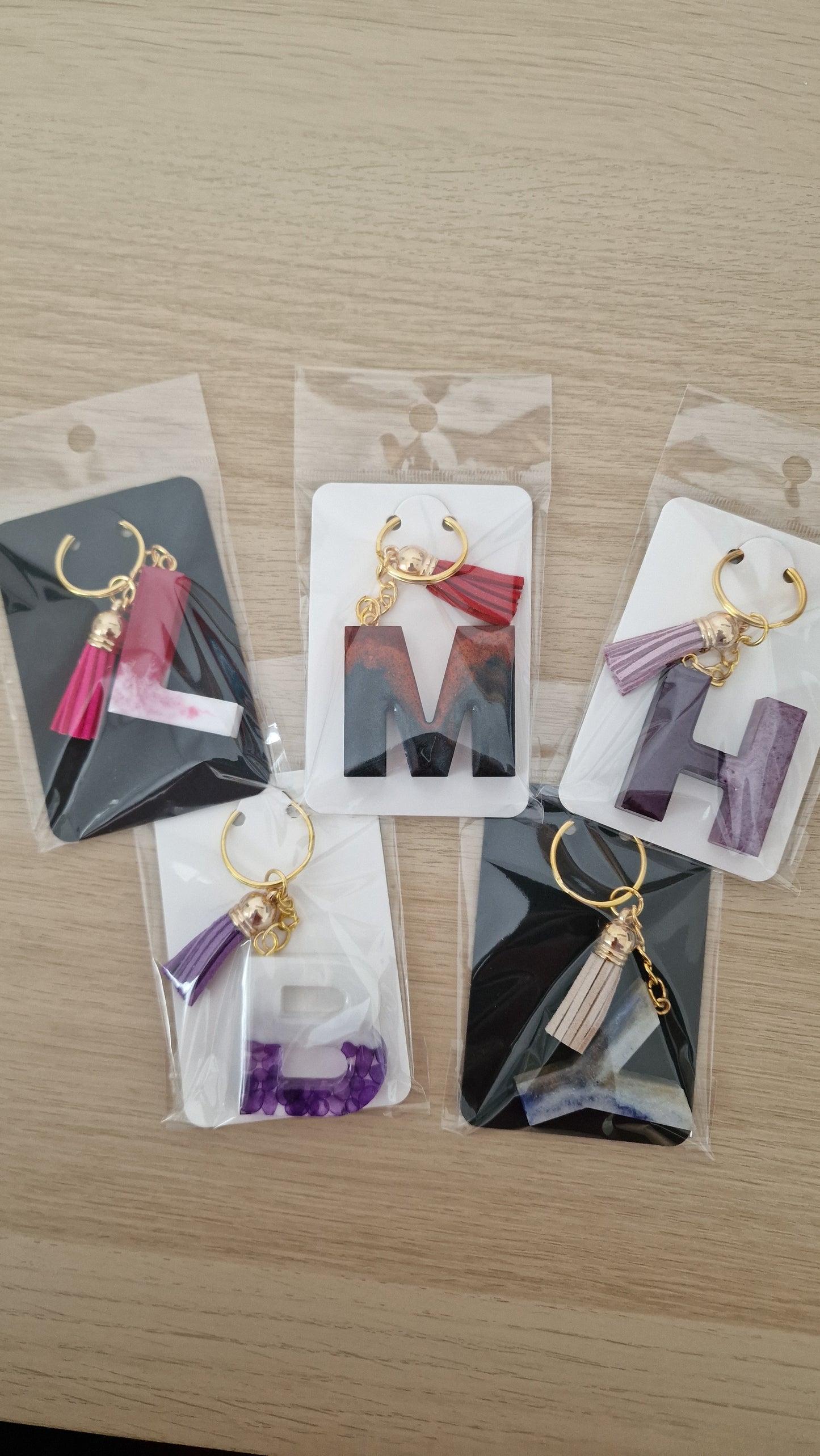 Personalised Initial Keychain