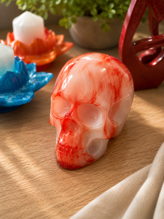Skull ornament