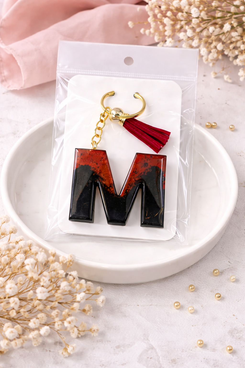 Personalised Initial Keychain