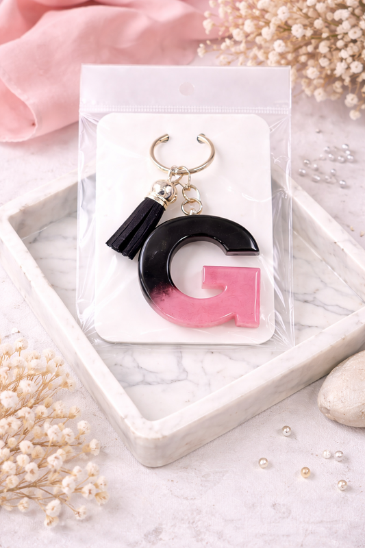 Personalised Initial Keychain