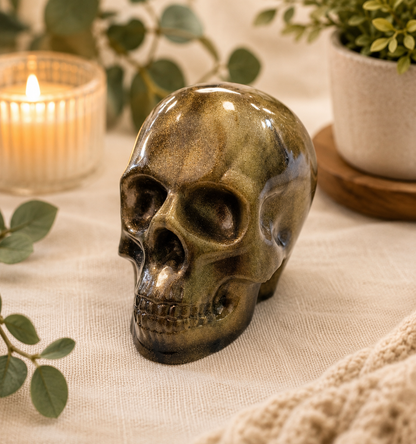Skull ornament