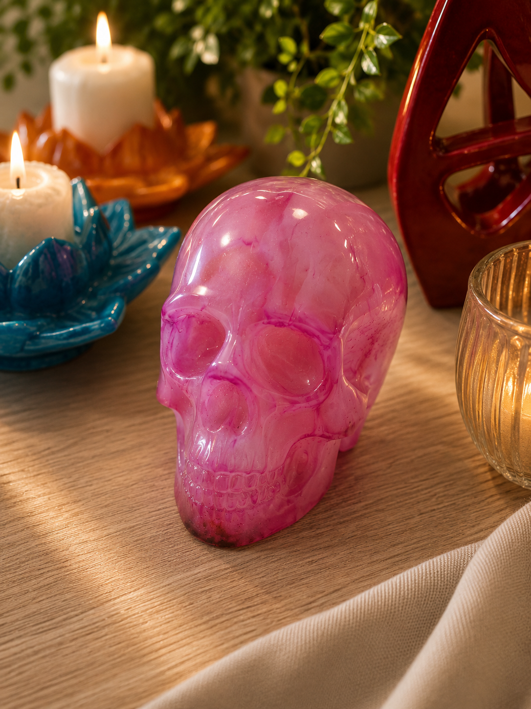 Skull ornament